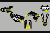 Kit de pegatinas compatible con per SUZUKI RM 50 VALENTI 2013 - 2016 - MXPKAD13689