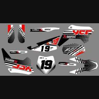 Kit de pegatinas compatible con per YCF 150 2018 - 2020 - MXPKAD13616
