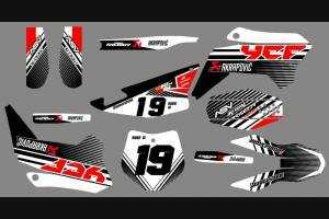 Kit de pegatinas compatible con per YCF 150 2018 - 2020 - MXPKAD13616