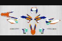 Kit Autocollants compatible avec per KTM EXC EXC-F 125 200 250 300 350 450 2014 - 2015 - MXPKAD13813