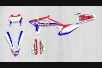 Kit Autocollants compatible avec per BETA RR 300 2T RR 350 4T 2020 - 2021 - MXPKAD13604