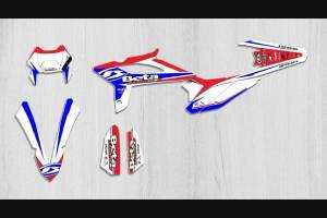 Sticker set compatible with per BETA RR 300 2T RR 350 4T 2020 - 2021 - MXPKAD13604