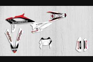 Kit Autocollants compatible avec per BETA RR 300 2T RR 350 4T 2020 - 2021 - MXPKAD13824