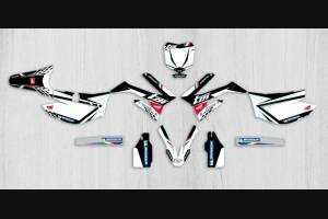 Kit Autocollants compatible avec per TM 4T SMX/SMR 450/300 2015 -2019 - MXPKAD13833