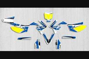 Kit de pegatinas compatible con per TM 4T SMX/SMR 450/300 2015 -2019 - MXPKAD13833