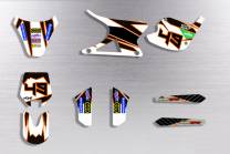 Kit adesivi compatibile con per POLINI XP4 2007 - 2017 - MXPKAD13614