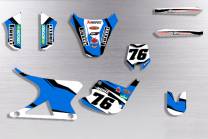 Kit adesivi compatibile con per POLINI XP4 2007 - 2017 - MXPKAD13843