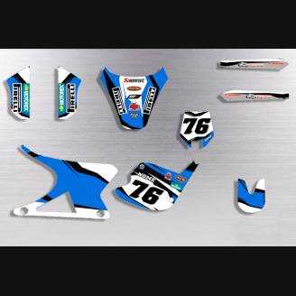 Kit de pegatinas compatible con per POLINI XP4 2007 - 2017 - MXPKAD13843