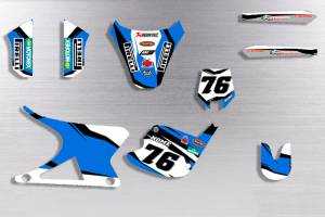 Kit de pegatinas compatible con per POLINI XP4 2007 - 2017 - MXPKAD13843