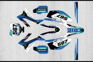 Kit adesivi compatibile con per TM 85 JUNIOR 2016 - 2018 - MXPKAD13828