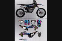 Kit Autocollants compatible avec per KTM EXC EXC-F 125 200 250 300 350 450 2020 - 2021 - MXPKAD13811