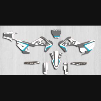 Kit de pegatinas compatible con per HUSQVARNA TC 125/250 - FC 250/350/450 2019 - 2021 - MXPKAD13876