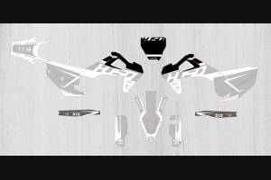 Kit adesivi compatibile con per HUSQVARNA TC 125/250 - FC 250/350/450 2019 - 2021 - MXPKAD13877
