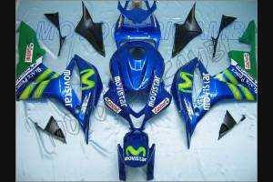 Carene stradali in abs verniciate compatibili con Honda CBR 600 RR 2007 - 2008 - MXPCAV2009