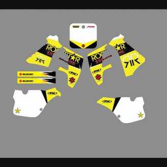 Aufkleber Satz kompatibel mit per SUZUKI RM 250 1989 - 1992 - MXPKAD13693