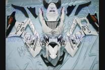 Painted street fairings in abs compatible with Suzuki Gsxr 1000 2007 - 2008 - MXPCAV2012