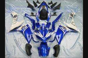 Painted street fairings in abs compatible with Yamaha R1 2007 - 2008 - MXPCAV2013