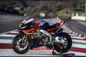 Lackierte Rennverkleidung Aprilia RSV4 2015 - 2020 + Schrauben, Schnellverschlüsse - MXPCRV12804