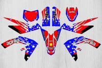 Sticker set compatible with per APRILIA SXV 450 RXV 550 2006 - 2013 - MXPKAD13839