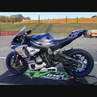 Carene Racing Verniciate Yamaha R1 2020 - 2021 + viti, ganci rapidi - MXPCRV13208