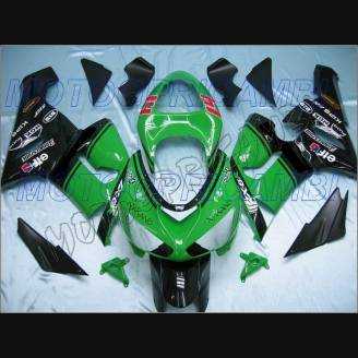 Carene stradali in abs verniciate compatibili con Kawasaki ZX6R 636 2005 - 2006 - MXPCAV2019