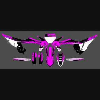 Kit adesivi compatibile con per KTM SX SXF 125 200 250 300 350 450 2019 2021 - MXPKAD13356