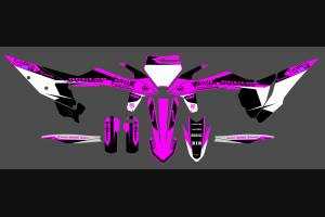 Kit adesivi compatibile con per KTM SX SXF 125 200 250 300 350 450 2019 2021 - MXPKAD13356