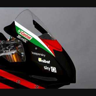 Carenage Racing Peint Aprilia RSV4 2015 - 2020 + crochets rapides - MXPCRV13912