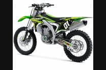 Kit Autocollants compatible avec per KAWASAKI KXF 450 2016 - 2018 - MXPKAD13952 2