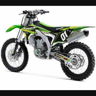 Kit de pegatinas compatible con per KAWASAKI KXF 450 2016 - 2018 - MXPKAD13952