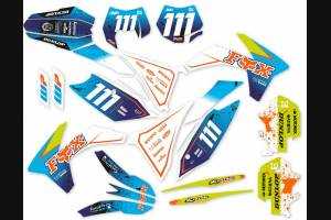 Kit adesivi compatibile con per KTM EXC EXC-F 125 200 250 350 450 2012 - 2013 - MXPKAD13435