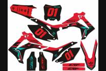 Sticker set compatible with per Honda CRF 250 2014 - 2017 - MXPKAD13968