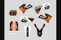 Kit Autocollants compatible avec per KTM SX 125 200 250 300 350 450 2004 2006 - MXPKAD14012