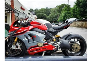 Carenage abs pour la roue avec peinture avec Ducati Panigale V4 V4S Akrapovic Échappement 2020 - 2021 - MXPCAV14043