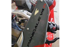 Carenage abs pour la roue avec peinture avec Ducati Panigale V4 V4S Akrapovic Échappement 2020 - 2021 - MXPCAV14043
