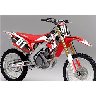 Sticker set compatible with per Honda CRF 250 2010 - 2013 - MXPKAD14060