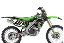 Sticker set compatible with per KAWASAKI KXF 250 2006 - 2008 - MXPKAD14066 2