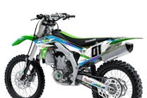 Sticker set compatible with per KAWASAKI KXF 450 2016 - 2018 - MXPKAD14067 2