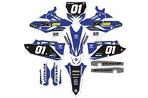 Kit Autocollants compatible avec per YAMAHA YZ 125/250 2015 - 2021 - MXPKAD14068