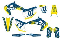 Sticker set compatible with per HUSQVARNA TC 125/250 - FC 250/350/450 2019 - 2021 - MXPKAD14082