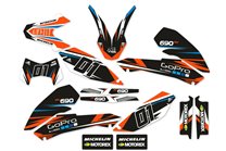 Sticker set compatible with per KTM 690 SMC 2008-2011 - MXPKAD14087