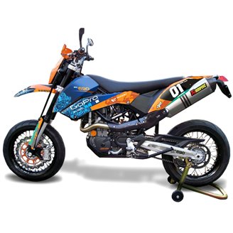 Kit adesivi compatibile con per KTM 690 SMC 2008-2011 - MXPKAD14089