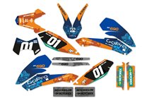 Kit Autocollants compatible avec per KTM 690 SMC 2008-2011 - MXPKAD14089
