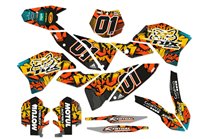 Kit Autocollants compatible avec per KTM SX 125 200 250 300 350 450 2013 2016 - MXPKAD14097
