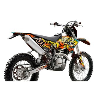 Kit Autocollants compatible avec per KTM EXC EXC-F 125 200 250 350 450 2012 - 2013 - MXPKAD14098