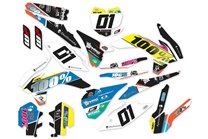 Kit Autocollants compatible avec per KTM SX 125 200 250 300 350 450 2013 2016 - MXPKAD14108