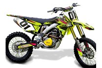 Sticker set compatible with per SUZUKI RMZ 450 2008 - 2017 - MXPKAD14110 2