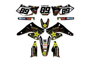 Aufkleber Satz kompatibel mit per SUZUKI RMZ 250 2019 - 2021 - MXPKAD14113