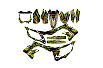 Kit de pegatinas compatible con per KAWASAKI KXF 450 2019 - 2021 - MXPKAD14114