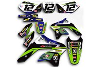 Sticker set compatible with per KAWASAKI KXF 250 2006 - 2008 - MXPKAD14109